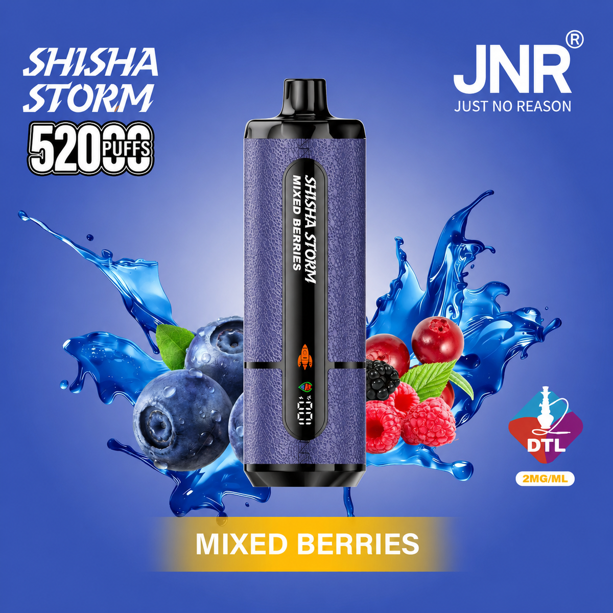 Boite de 10 JNR Shisha Storm 52k