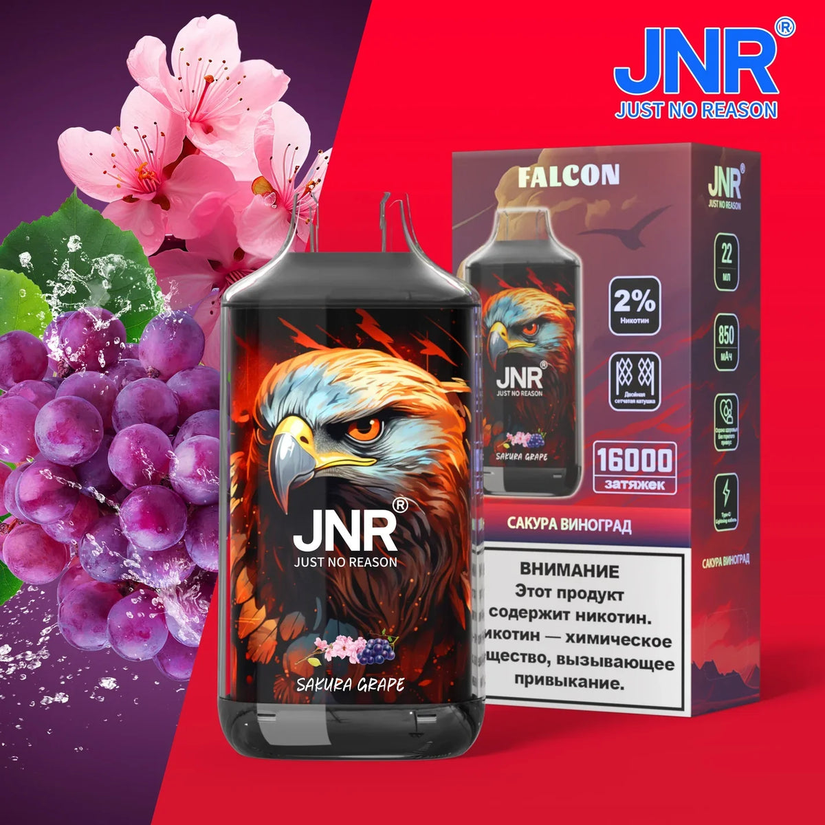 Boite de 10 Puff JNR FALCON  16K