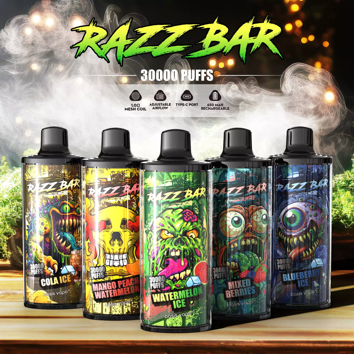 Boite de 10 Razz bar 30k