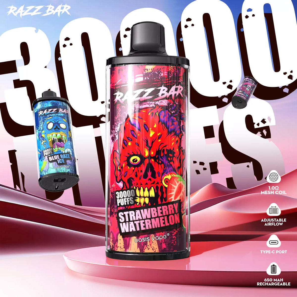 Boite de 10 Razz bar 30k