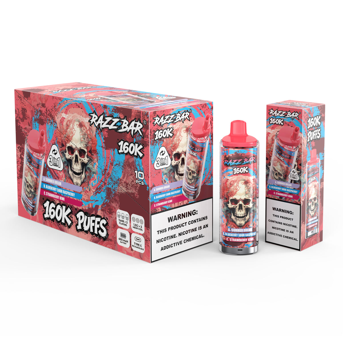 Boite de 10 RazzBar 160K
