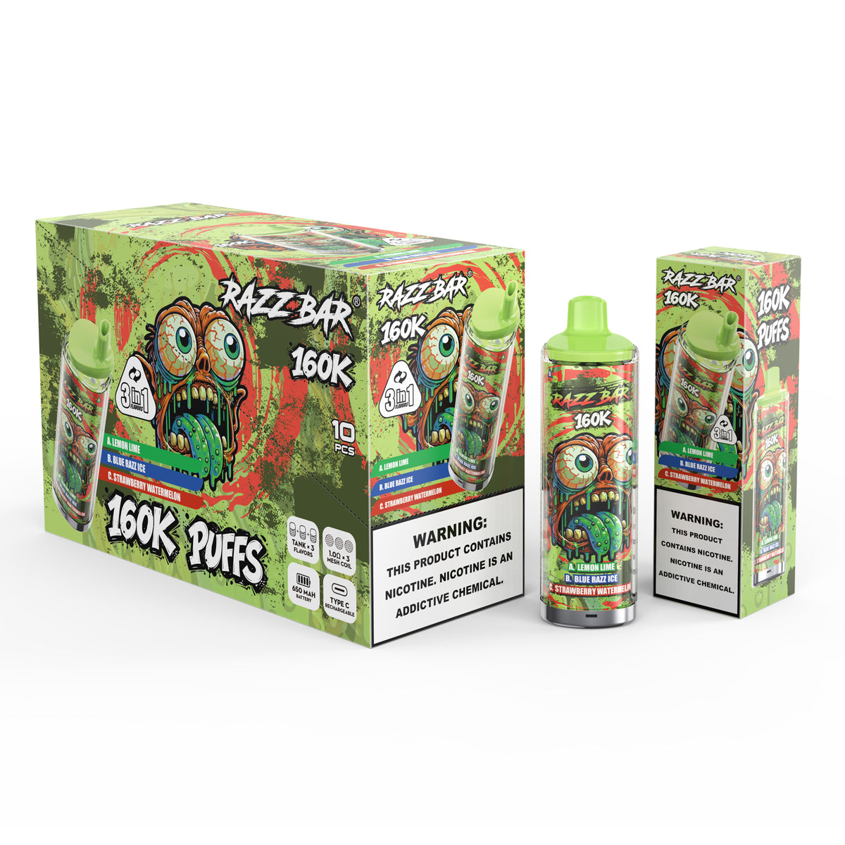 Boite de 10 RazzBar 160K